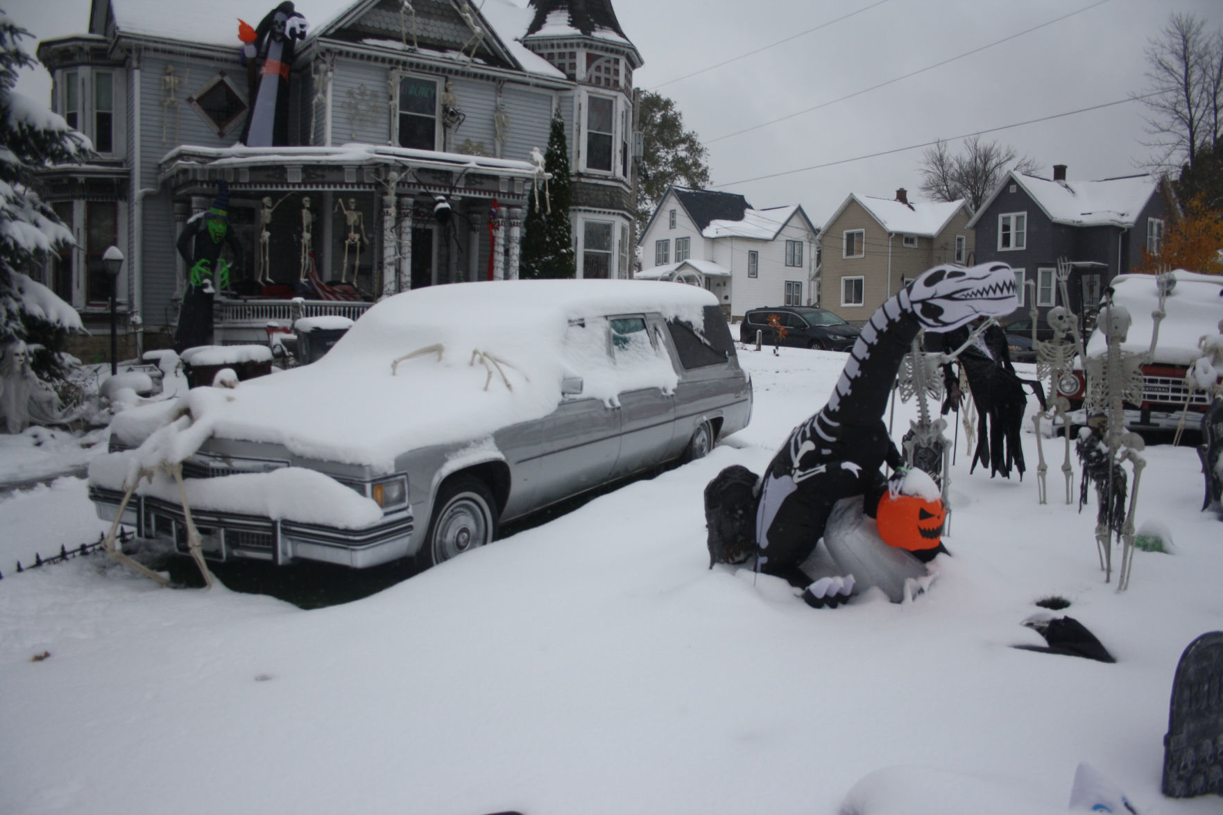 More spooky snow